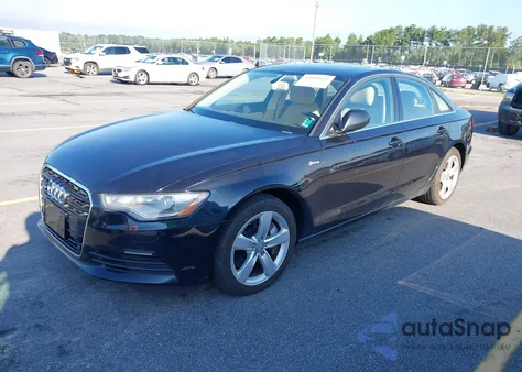 2012 Audi A6 Premium Plus from USA, damaged, VIN WAUGGAFC0CN123254